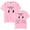 Pink, variant on Gigi Perez Headline Tour 2025 Merch T-Shirt Women Men Crewneck Casual Short Sleeve Tee