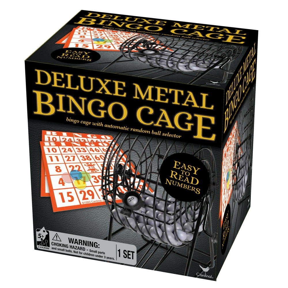 Deluxe Metal Bingo Cage Set
