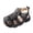 Black, variant on Zwiiyzr Boys Baby First Walking Shoes 6-24 Months Infant Slingback Sandals Toddler Shoes Soft-Soled Children Non-Kick Toddler Sandals Beige