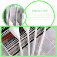 thumbnail image 3 of 4 Pcs Toilet Bowl Mop Toilet Bowl Brush Soft Swab Toilet Mop Bathroom Toilet Brush with Long Handle Toilet Bowl Brush Mop Toilet Scrubber, White, 3 of 9
