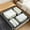 White-WH, variant on MMJ 4 Pack Travel Packing Cubes Nylon Luggage Organizer Bags Multi-Size Clothing Storage for Suitcase Travel