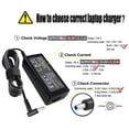thumbnail image 1 of 19.5V 2.31A 45W AC Adaptador Cargador Compatible con HP Pavilion x360, 1 of 2
