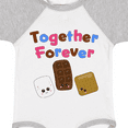thumbnail image 4 of Inktastic Together Forever- S'mores Boys or Girls Baby Bodysuit, 4 of 5