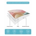 thumbnail image 5 of Southwest Boho Full Size Down Alternative Comforter, Lightweight Comforter Quilt Bedding Set with Pillow Shams Abstract Watercolor Cactus Mountain All Seasons Bed Comforter Duvet Insert 78"x90", 5 of 7