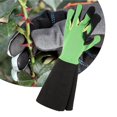thumbnail image 3 of 1 par antideslizante resistente al desgaste trabajo jardín guantes de prevención de cortes guantes de manipulación verde, 3 of 8