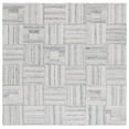 thumbnail image 2 of SAFAVIEH Abstract Lorinda Geometric Area Rug, Gray, 6' x 6' Square, 2 of 11