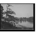 thumbnail image 2 of Historic Framed Print, Lake in Delaware Park, Buffalo, N.Y., 17-7/8" x 21-7/8", 2 of 9