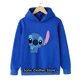 thumbnail image 3 of Sudadera con capucha de Disney Stitch para niñas y niños, ropa de dibujos animados, sudadera de Lilo Stitch, manga, informal, años 90, 3 of 5
