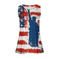 breaise Women's 4th of July Tank Tops Proud Patriotic American Flag