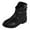 Black, variant on Generic Girls Zip Side Slouchy Boots Western Kids Ankle Boot Girl Low Heel Riding Booties with Side Zipper Riding Low Heels Dress Boot Shoes for Kid(4-4.5 Years,Black)