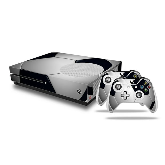 WraptorSkinz Decal Skin Wrap Set works with 2016 XBOX One S Console and 2 Controllers Soccer Ball