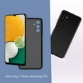 thumbnail image 5 of Case for Samsung Galaxy A13 5G, Thin TPU Cover with Camera Protection Soft Interior Anti-Scratch Slim Fit Flexible Phone Case for Galaxy A13 5G - Black, 5 of 13