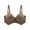 Minimizer Bras Khaki, variant on Minimizer Bras for Women 6cm Small Cups Strappy Seamless Gathered Padded Supportive Everyday Bras for Juniors