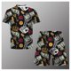 thumbnail image 1 of Traje informal de verano para hombre, camiseta estampada + Pantalones cortos de playa, Camiseta de cuello redondo, 2 piezas, talla asiática, XXS-6XL, 1 of 4
