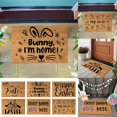 thumbnail image 5 of Youmylove Doormat Non-Slip Door Mat Funny Easter Bunny Door Mat Warm Welcome Mat Gift Door Mat As A Gift For Beautiful Easter Home Door Mat Indoor Doormat, 5 of 5