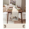 thumbnail image 6 of Rooster Farm Animal Country Table Runner Chinese Style Plant Tablerunners 18 x 72 Inch, Table Decorations Tabletop Scarf for Summer Gathering Holiday Farmhouse Kitchen Dining Decor, 6 of 6