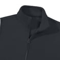 thumbnail image 5 of cfhntfmh Mens Fleece Vest Lightweight Thermal Jacket Zip up Vests Fall Winter Casual Sleeveless Clothes (Dark Gray,Small), 5 of 7