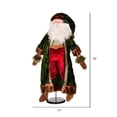 thumbnail image 3 of Vickerman KV202836 36 in. Emerald Twilight Santa Doll with Stand, 3 of 3