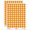 Orange, variant on Siberian Husky Dog Outline 200+ Round Stickers - Orange - Matte Finish - 0.50" Size