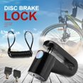 thumbnail image 1 of Frenos de ruedas antirrobo de acero con bloqueo de disco con cable para scooter M365 negro DQrwqpou  Accesorios para bicicletas, 1 of 5