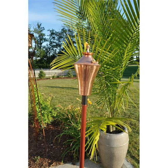 Smooth Copper Kona Deluxe Garden Torch - Set of 2