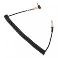 thumbnail image 4 of 3.5mm M To M Cable L-shape Right Angle Jack Audio Plug Black, 4 of 5