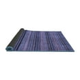 thumbnail image 2 of Ahgly Company Indoor Rectangle Abstract Blue Modern Area Rugs, 8' x 10', 2 of 4
