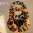 thumbnail image 6 of Leopard Earmuffs Plush Earmuffs Winter Warm Foldable Earplugs Cold Protection Women Ear Cover Cycling Anti-freezing Accessories (beige), 6 of 7