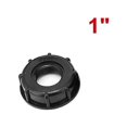 thumbnail image 1 of Accesorio de PVC S60x6 Roscado 60 mm 1" Enchufe hembra, Adaptador de tapa de tanque de agua IBC de plástico para Cube IBC 1000 litros(1''), 1 of 5