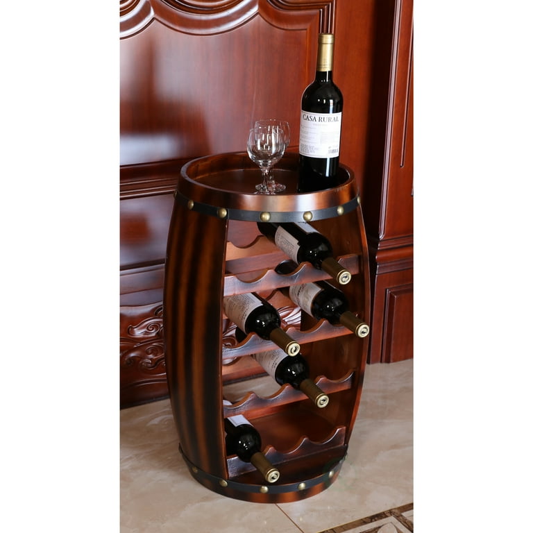 Barrel shaped wine rack sale