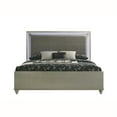 thumbnail image 3 of New Classic Furniture Lumina 4-Pc Wood Western King Bedroom Set in Silver Gray, 3 of 13