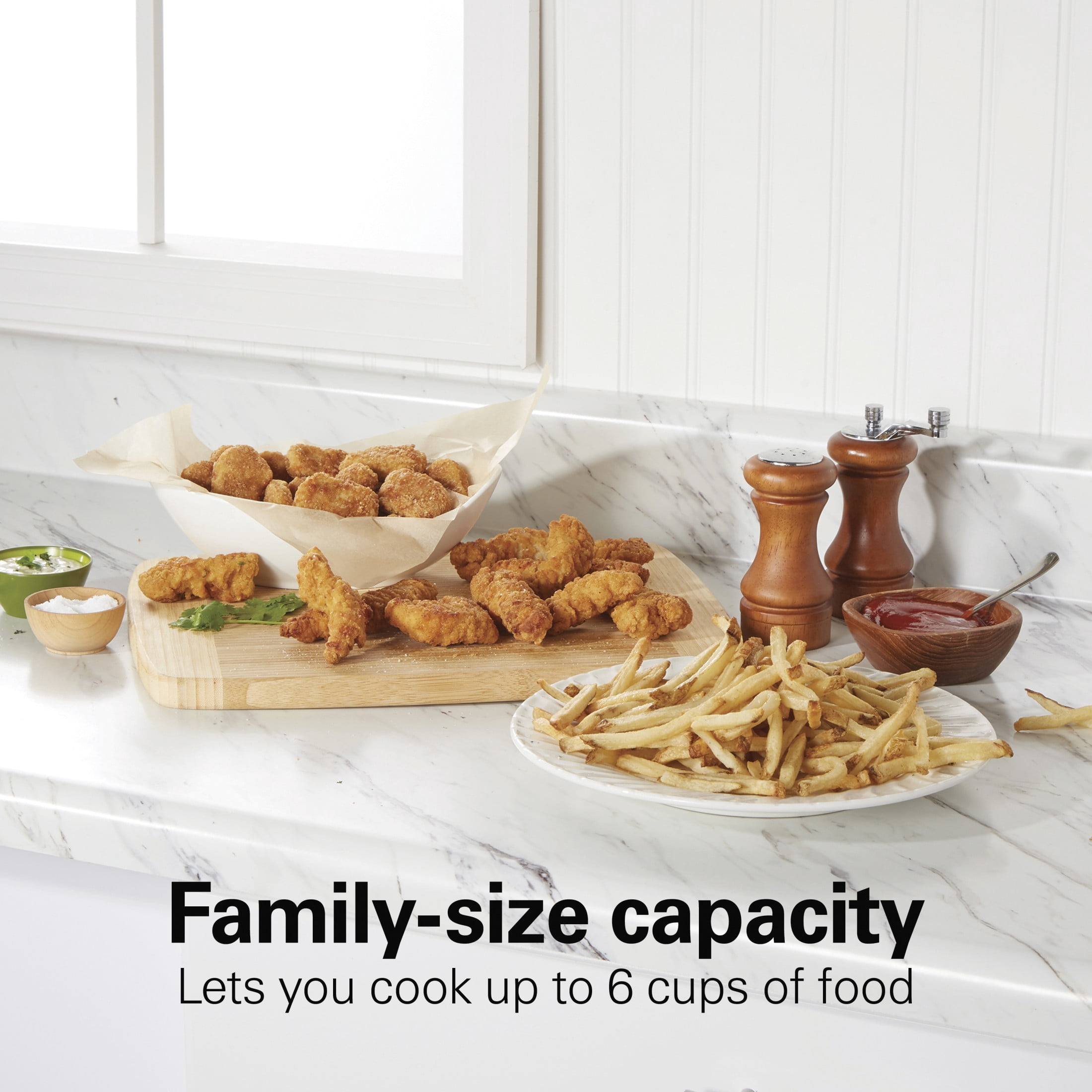 Hamilton Beach 8-Cup Electric Deep Fryer with Basket, Stainless Steel
