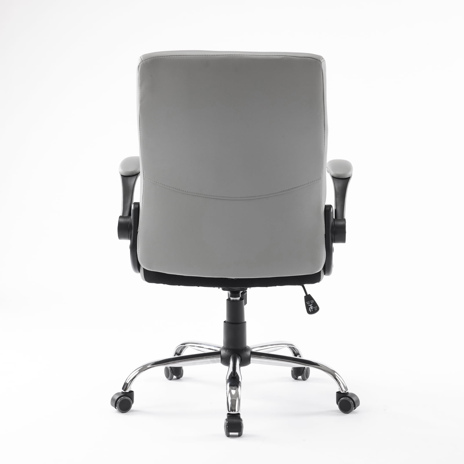 VERSA II Office Desk Chair, Customer Rolling Seat, Adjustable Height Lift Armrest, Conference Room, Reception, Waiting Area Chair, Storm Gray