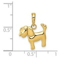 thumbnail image 2 of FB Jewels 14K Yellow Gold Polished Dog Charm, 2 of 2