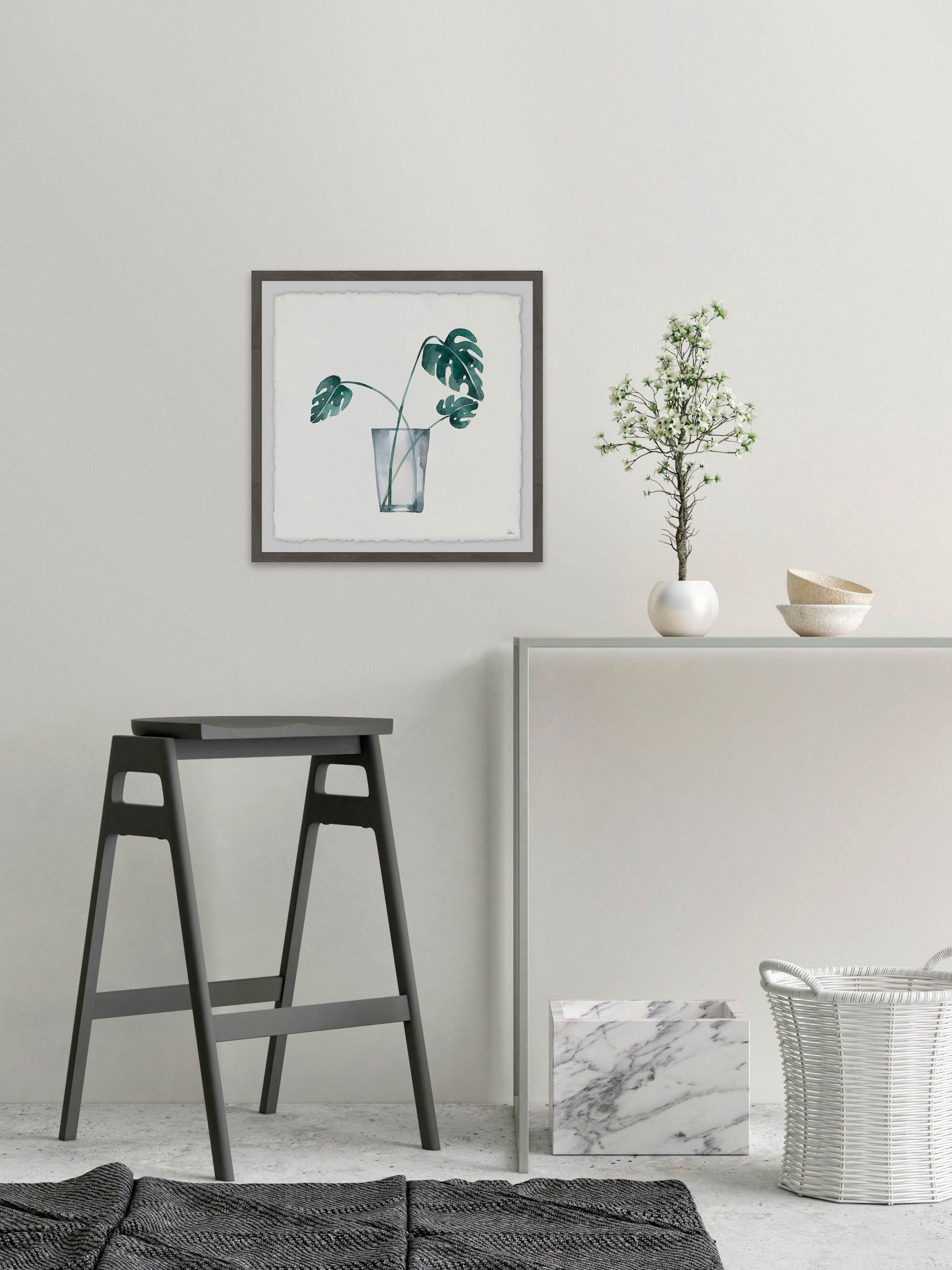 Tropics in a Vase Framed Painting Print