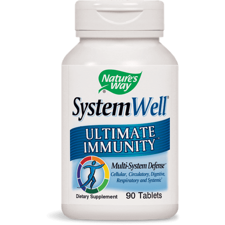 - Nature's Way SystemWell, Ultimate Immunity Multi-System Defense, 90 Ct