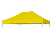 Eurmax USA Replacement Canopy Tent Top Cover for 8x12 Pop Up Canopy ,Instant Ez Canopy Top Cover ONLY (Sunflower)