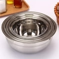 thumbnail image 1 of Meggie Stainless Steel Mixing Bowl Set with 5 Pieces, 1 of 1