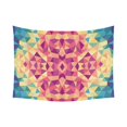 thumbnail image 1 of BSDHOME Diamond Shape Wall Art Home Decor, Multicolored Geometric Design Tapestry Wall Hanging 80 X 60 Inches, 1 of 2