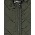 thumbnail image 5 of Chaleco Acolchado Allegra K con Cremallera y Cuello Alto para Mujer Verde L, 5 of 5