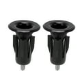 thumbnail image 1 of Bike Grip Plugs, 2pcs Bicycle Handlebar Plugs  For 15-23.5mm Inner Diameter Black, 1 of 8