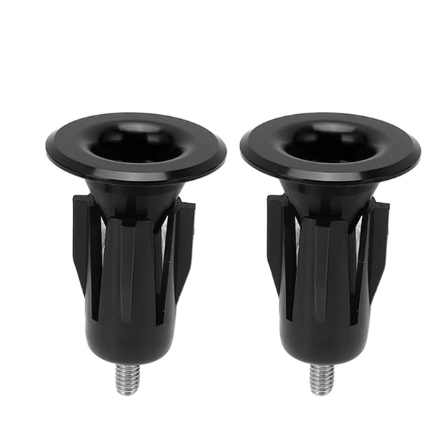 Bike Grip Plugs, 2pcs Bicycle Handlebar Plugs For 15-23.5mm Inner Diameter Black