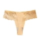 thumbnail image 4 of Gibobby Ropa Interior para Mujer Tanga cómoda para mujer, seda hielo, cintura sin costuras, pantalones T, bragas sexis （Beige， L), 4 of 5