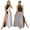 Black, variant on iiniim Women's Color Block Lyrical Dance Costume Long Maxi Split Modern Contemporary Dress A Dusty Pink L