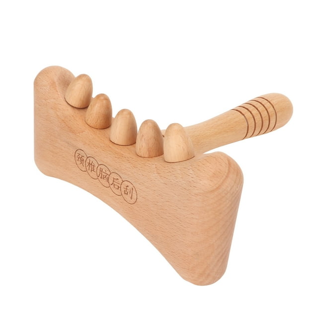 Scraping Massage Tool, Portable Wood Gua Sha Scraping Tool Improve Pain Multifunctional Compact For Shoulder For Women