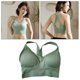 thumbnail image 5 of cómodo amortiguador , elástico para entrenamiento, Top corto, ropa interior, ropa , sujetad Verde M Macarena Sujetadores deportivos para mujer, 5 of 8