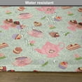 thumbnail image 6 of Ambesonne Retro Place Mats Set of 4, Royal Themed Tea Time, Standard Size, Multicolor, 6 of 6