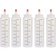 thumbnail image 1 of Botella de condimento JAMW 5 piezas 250 ml a prueba de fugas, 1 of 5