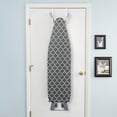 thumbnail image 6 of Seymour Home Products Adjustable Height, 4 Leg Ironing Board with Mesh Top and Iron Rest, Gray Lattice, 6 of 13