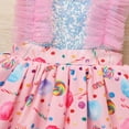 thumbnail image 6 of IBTOM CASTLE Toddler Kids Girls Birthday Party Dress Strawberry/Donut/Candy/Easter Day/Alice Polka Dots Embroidery Princess Ruffle Tulle Wedding Pageant Evening Dresses, 6 of 8